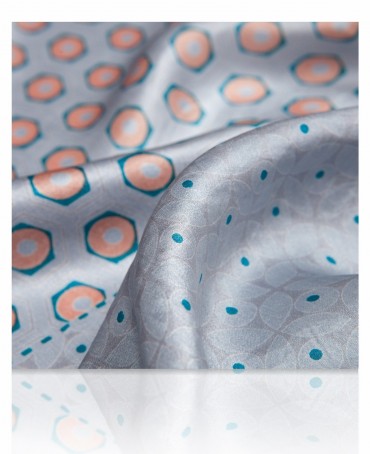 Шейный Платочек Женский SS.KV-SMALL.FLORE/GREY